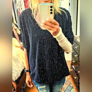 Free People Womens short sleeved top M